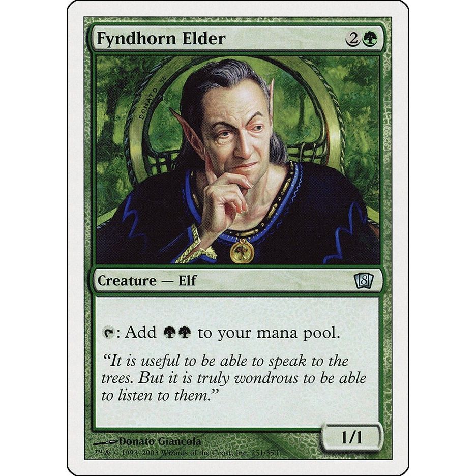 Image for Fyndhorn Elder (251) (8ED) - Magic: The Gathering