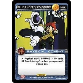 Image for Blue Encircled Strike (C20) (MOV) - Dragon Ball Z TCG