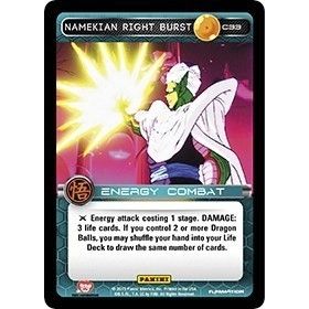Image for Namekian Right Burst (C33) (MOV) - Dragon Ball Z TCG