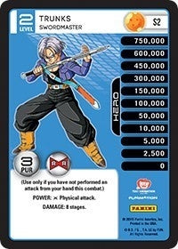 Image for Trunks - Swordmaster (Rainbow Parallel Foil) (S2) (EVO) - Dragon Ball Z TCG