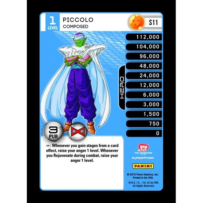 Image for Piccolo - Composed (Rainbow Parallel Foil) (S11) (EVO) - Dragon Ball Z TCG