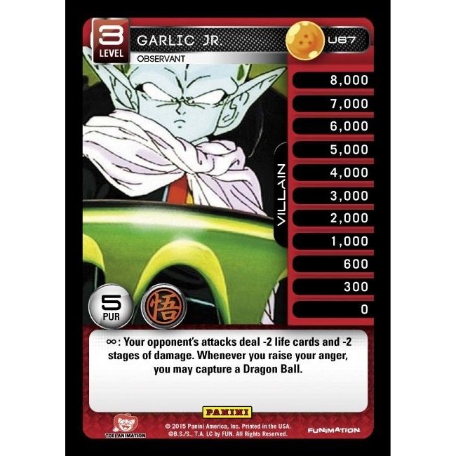 Image for Garlic Jr. - Observant (U67) (MOV) - Dragon Ball Z TCG