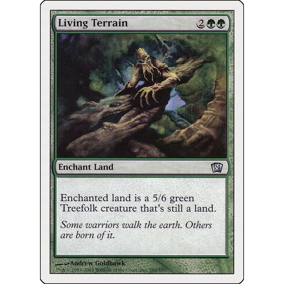 Image for Living Terrain (260) (8ED) - Magic: The Gathering