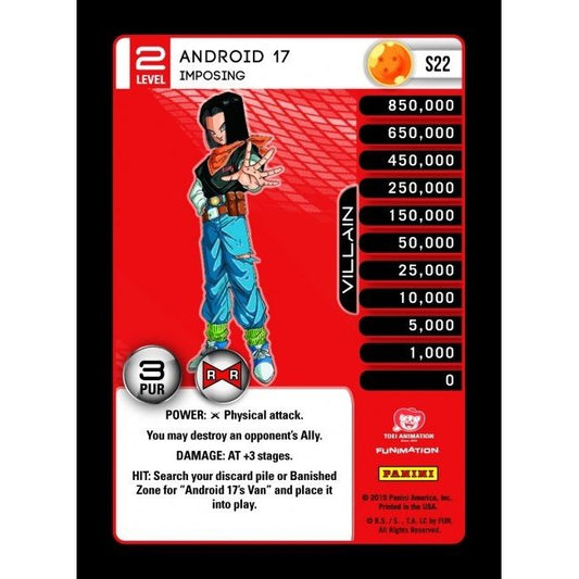 Image for Android 17 - Imposing (High Tech Foil) (S22) (EVO) - Dragon Ball Z TCG