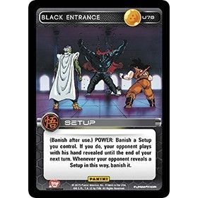 Image for Black Entrance (U78) (MOV) - Dragon Ball Z TCG