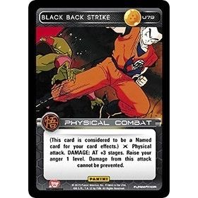 Image for Black Back Strike (U79) (MOV) - Dragon Ball Z TCG