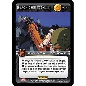 Image for Black Chin Kick (R101) (MOV) - Dragon Ball Z TCG