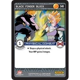Image for Black Finger Block (S45) (EVO) - Dragon Ball Z TCG