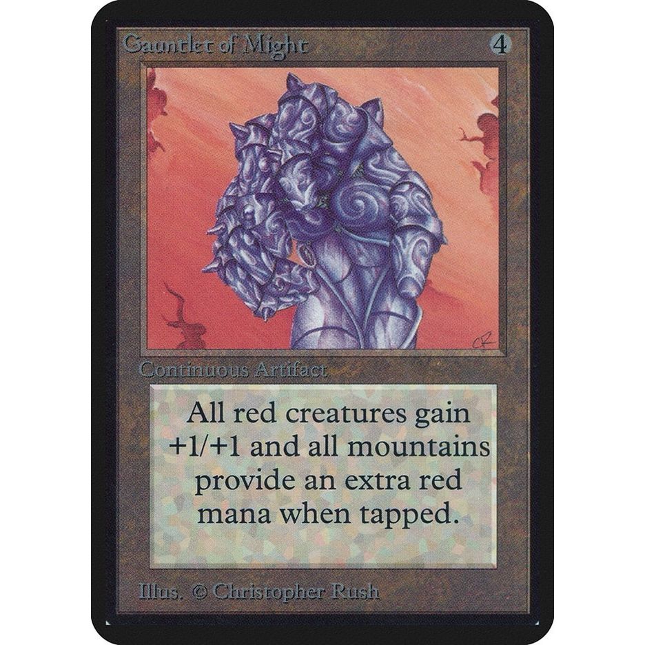Image for Gauntlet of Might (LEA) - Magic: The Gathering