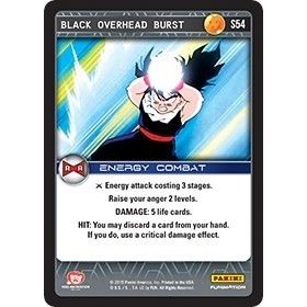 Image for Black Overhead Burst (S54) (EVO) - Dragon Ball Z TCG