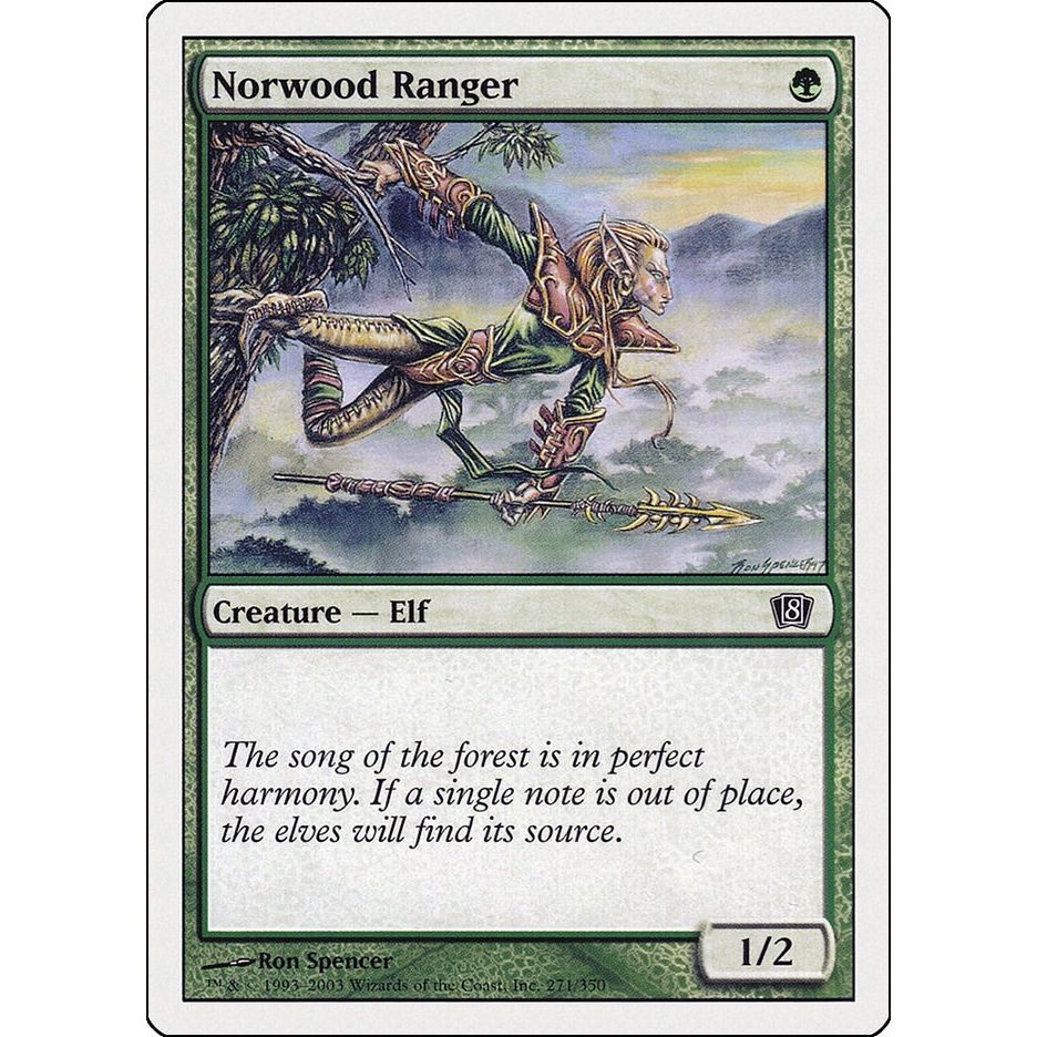 Image for Norwood Ranger (271) (8ED) - Magic: The Gathering