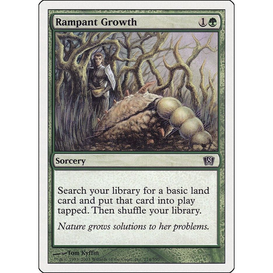 Image for Rampant Growth (274) (8ED) - Magic: The Gathering