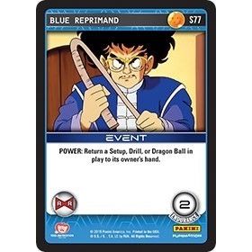 Image for Blue Reprimand (S77) (EVO) - Dragon Ball Z TCG