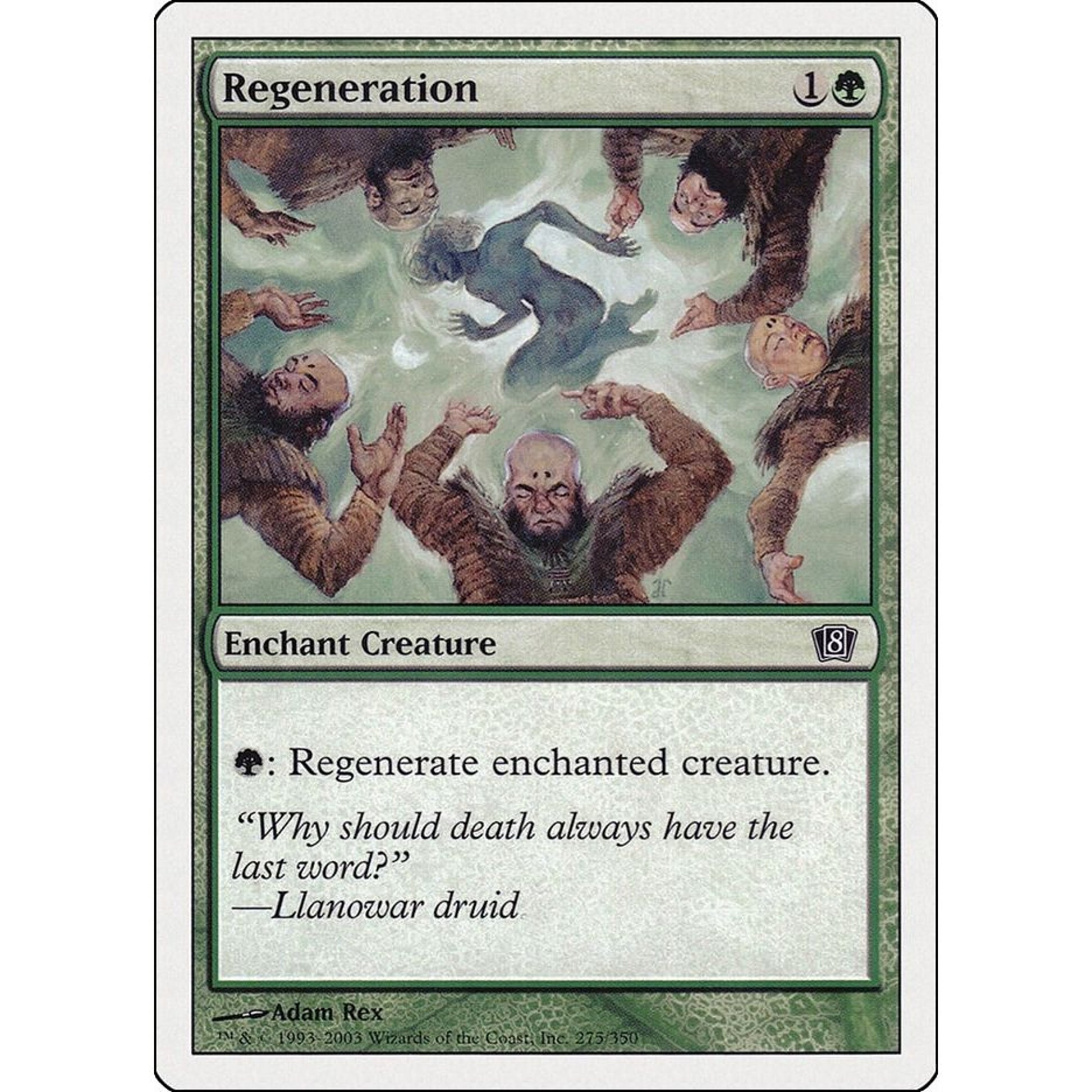 Image for Regeneration (275) (8ED) - Magic: The Gathering