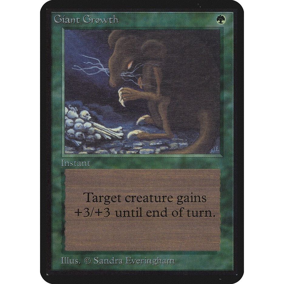 Image for Giant Growth (LEA) - Magic: The Gathering