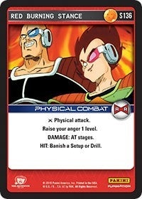 Image for Red Burning Stance (S136) (EVO) - Dragon Ball Z TCG