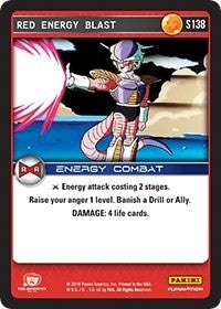 Image for Red Energy Blast (S138) (EVO) - Dragon Ball Z TCG
