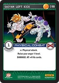 Image for Saiyan Left Kick (S166) (EVO) - Dragon Ball Z TCG
