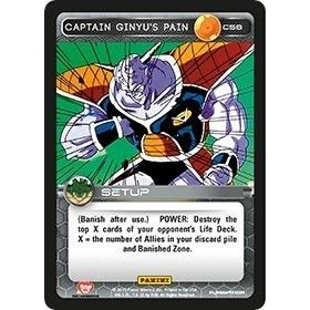 Image for Captain Ginyu's Pain (C58) (H&V) - Dragon Ball Z TCG