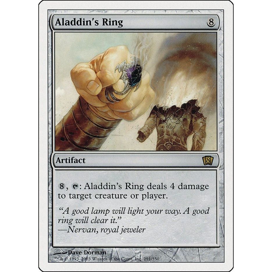 Image for Aladdin's Ring (291) (8ED) - Magic: The Gathering