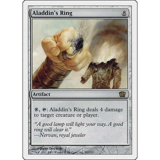 Image for Aladdin's Ring (291) (8ED) - Magic: The Gathering