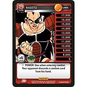 Image for Raditz - Angered (U65) (H&V) - Dragon Ball Z TCG