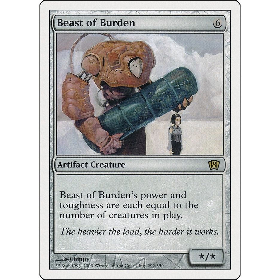 Image for Beast of Burden (292) (8ED) - Magic: The Gathering