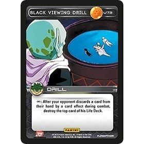 Image for Black Viewing Drill (U73) (H&V) - Dragon Ball Z TCG