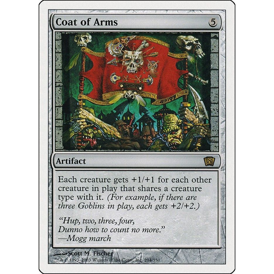 Image for Coat of Arms (294) (8ED) - Magic: The Gathering