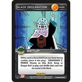 Image for Black Declaration (R101) (H&V) - Dragon Ball Z TCG