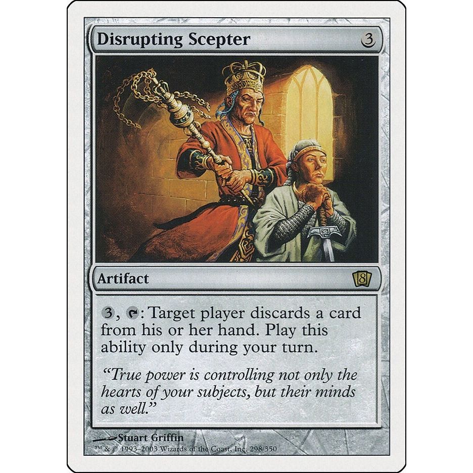 Image for Disrupting Scepter (298) (8ED) - Magic: The Gathering