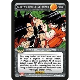 Image for Raditz's Offensive Guard (R138) (H&V) - Dragon Ball Z TCG