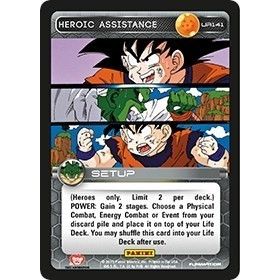Image for Heroic Assistance (UR141) (H&V) - Dragon Ball Z TCG