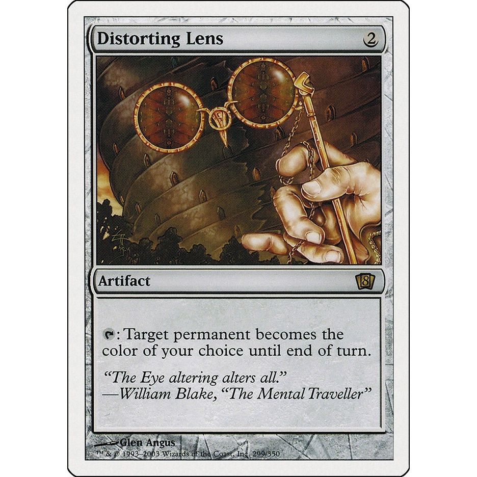 Image for Distorting Lens (299) (8ED) - Magic: The Gathering