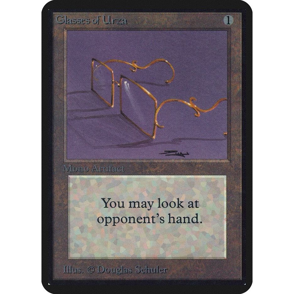 Image for Glasses of Urza (LEA) - Magic: The Gathering