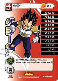 Image for Vegeta - Renewed (Rainbow Parallel Foil) (S4) (BASE) - Dragon Ball Z TCG