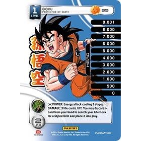 Image for Goku - Protector of Earth (Rainbow Parallel Foil) (S5) (BASE) - Dragon Ball Z TCG