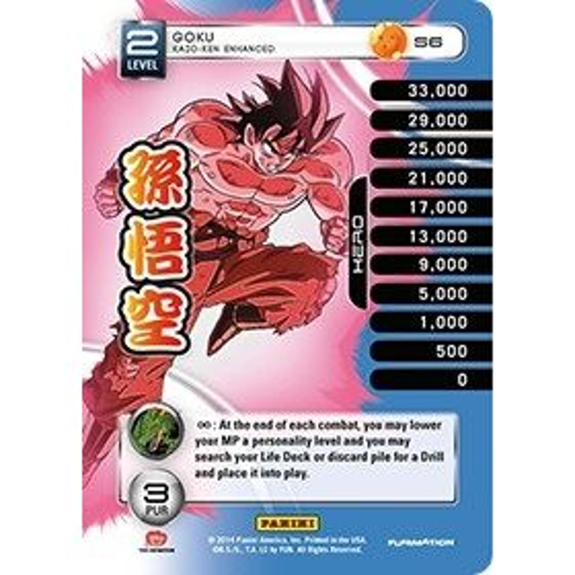 Image for Goku - Kaio-Ken Enhanced (Rainbow Parallel Foil) (S6) (BASE) - Dragon Ball Z TCG