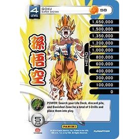 Image for Goku - Super Saiyan (Rainbow Parallel Foil) (S8) (BASE) - Dragon Ball Z TCG