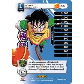Image for Gohan - Resilient Child (Rainbow Parallel Foil) (S9) (BASE) - Dragon Ball Z TCG