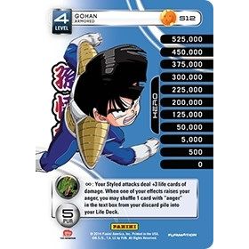 Image for Gohan - Armored (High Tech Foil) (S12) (BASE) - Dragon Ball Z TCG