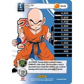 Image for Krillin - Ready (High Tech Foil) (S13) (BASE) - Dragon Ball Z TCG
