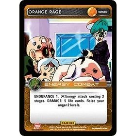 Image for Orange Rage (S58) (BASE) - Dragon Ball Z TCG