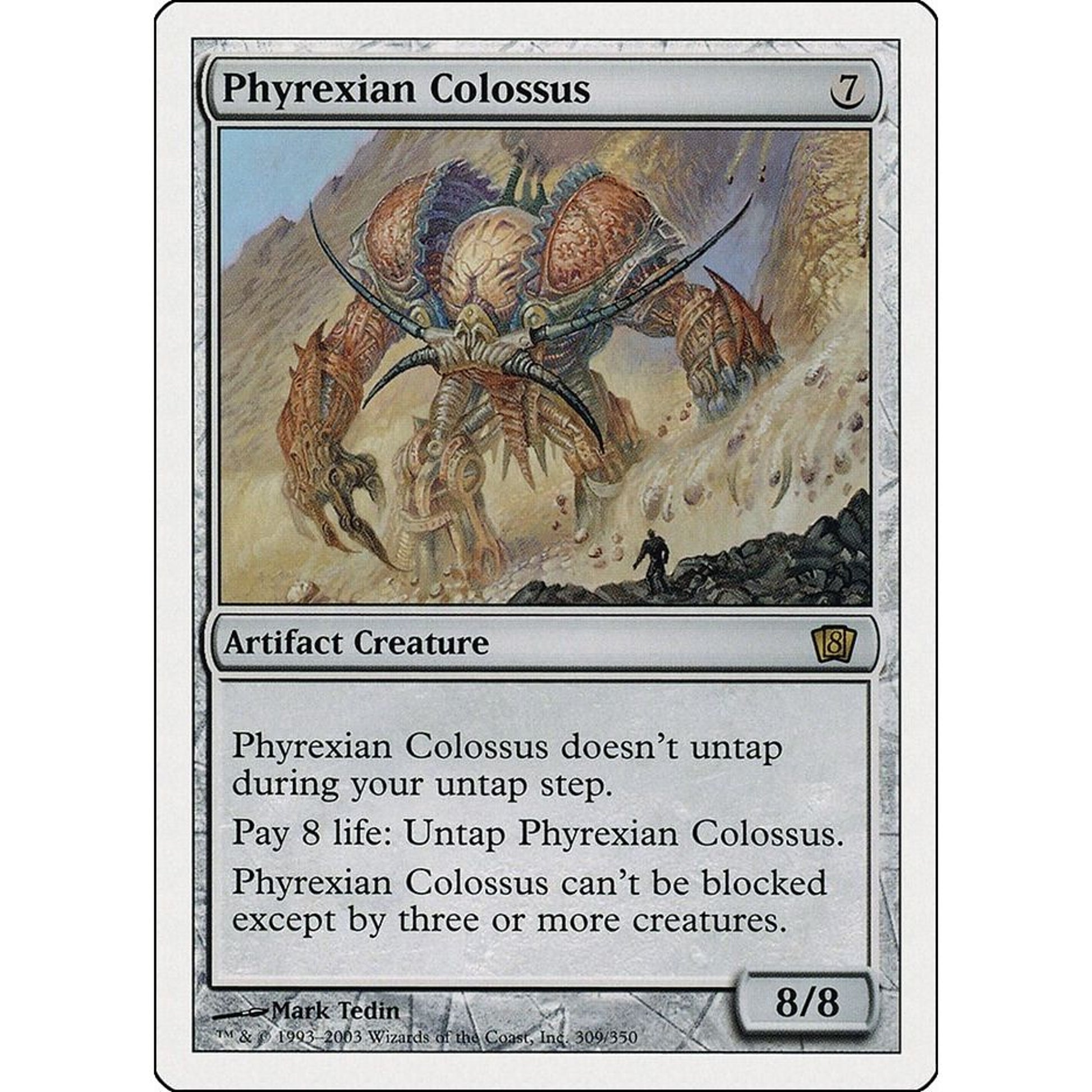 Image for Phyrexian Colossus (309) (8ED) - Magic: The Gathering
