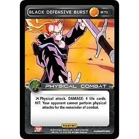Image for Black Defensive Burst (S71) (BASE) - Dragon Ball Z TCG