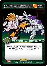 Image for Saiyan Left Kick (S83) (BASE) - Dragon Ball Z TCG
