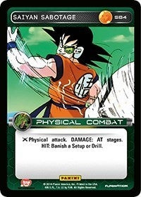 Image for Saiyan Sabotage (S84) (BASE) - Dragon Ball Z TCG