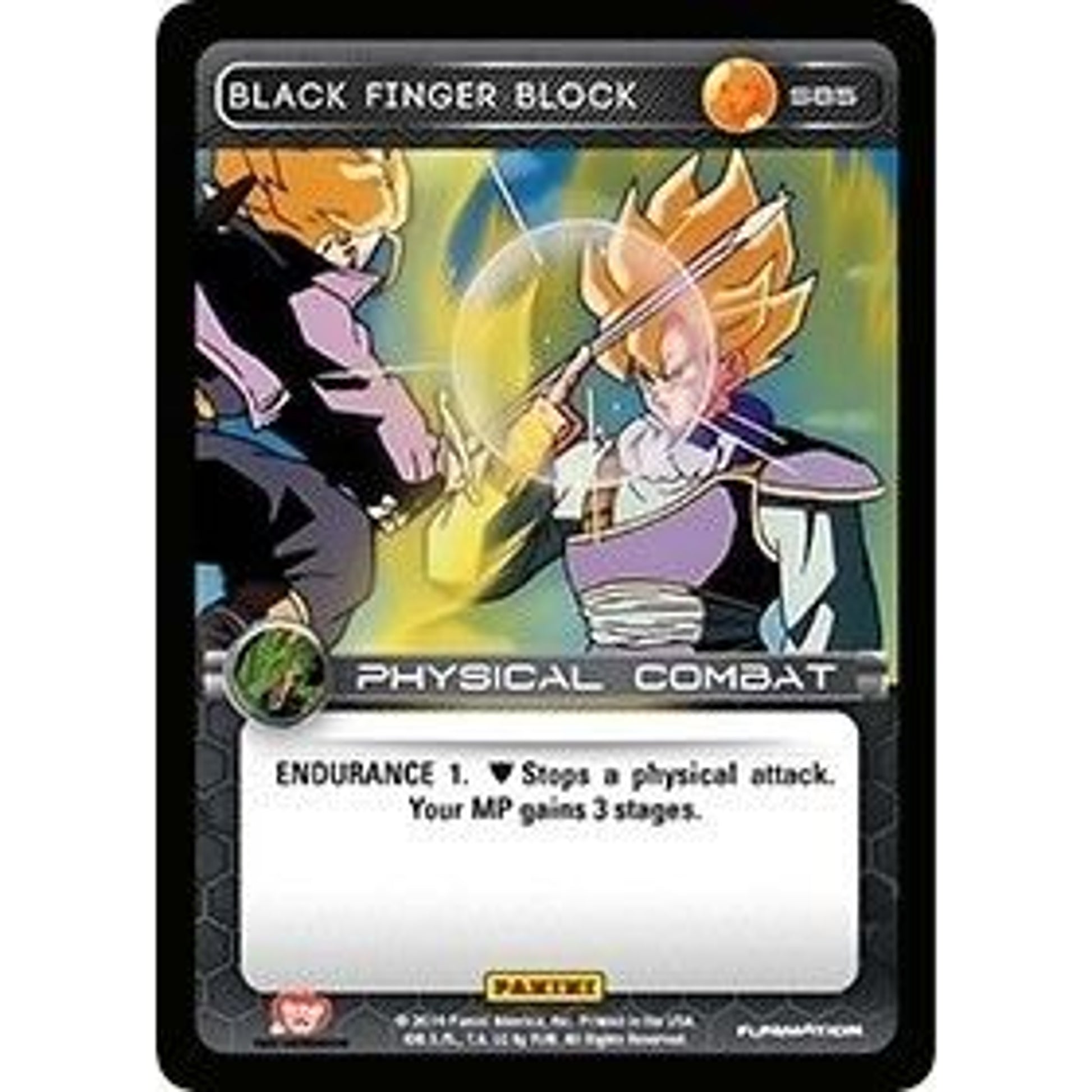 Image for Black Finger Block (S85) (BASE) - Dragon Ball Z TCG