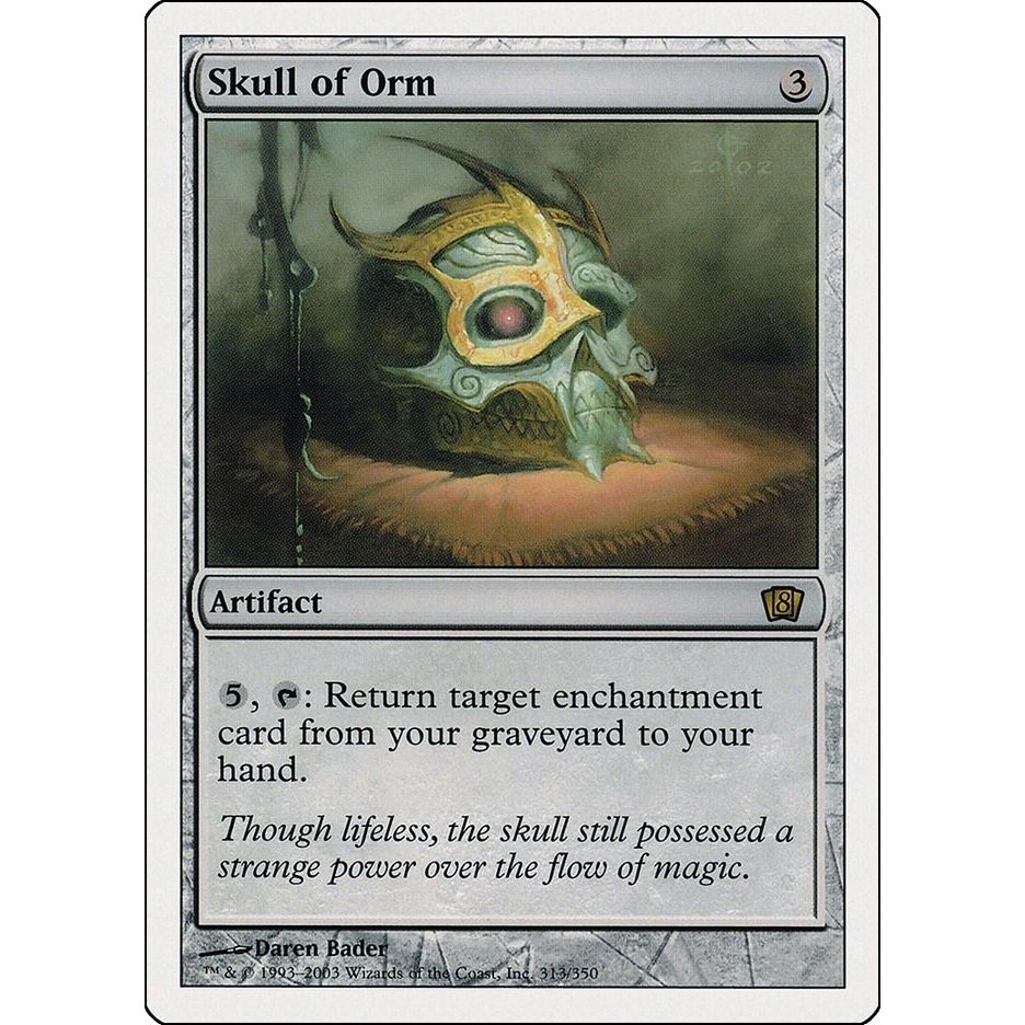 Image for Skull of Orm (313) (8ED) - Magic: The Gathering