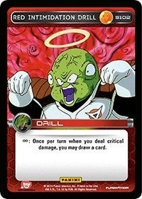 Image for Red Intimidation Drill (S102) (BASE) - Dragon Ball Z TCG